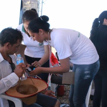 Acompañamiento a los peregrinos de Caacupé