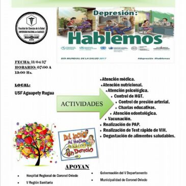 Conmemoración al Día Mundial de la Salud