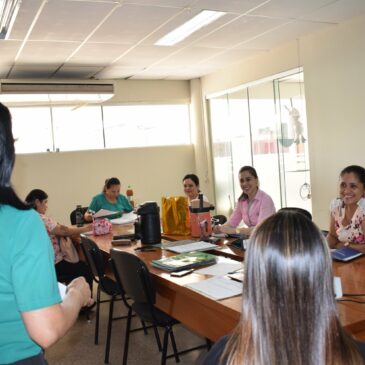 Reunión para la coordinación de Práctica de la Carrera de Licenciatura en Enfermería