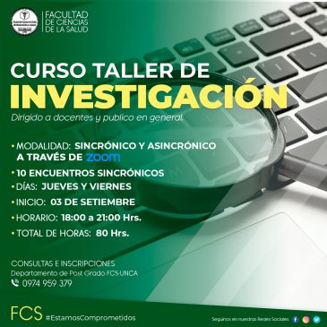 Curso Taller de Investigación