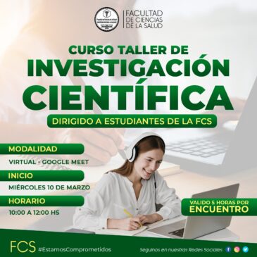 Curso Taller de Investigación Científica