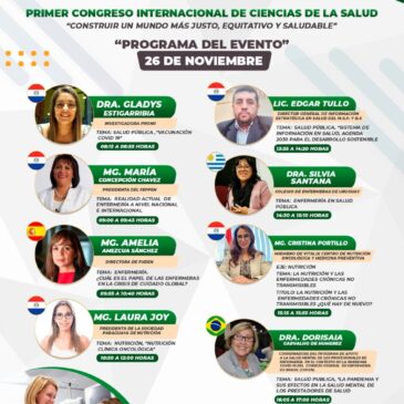 Primer Congreso Internacional de Ciencias de la Salud