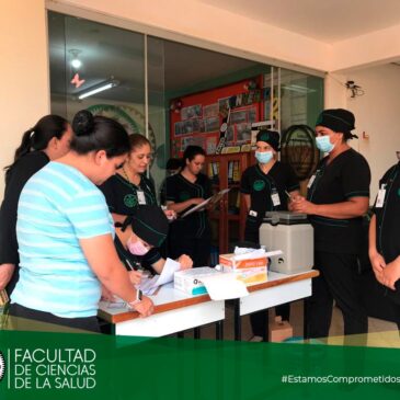 Jornada de Vacunación dirigida a toda la Comunidad Educativa de la FCS UNCA