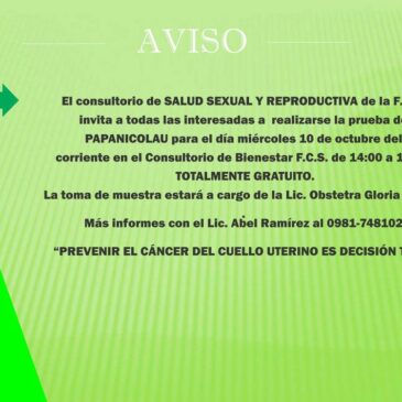 Consultorio de Bienestar de la F.C.S