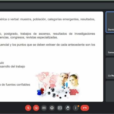Séptimo módulo del Curso Taller de Investigación Virtual