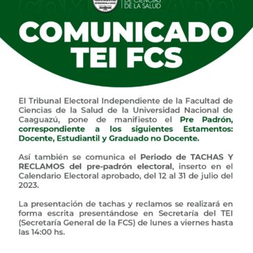 COMUNICADO TEI FCS