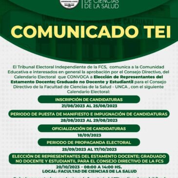 COMUNICADO TEI FCS