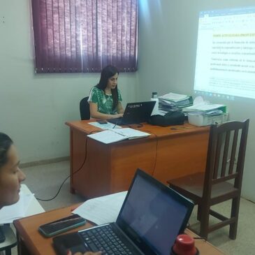 Reunión del Núcleo Académico de la Carrera de Licenciatura en Nutrición