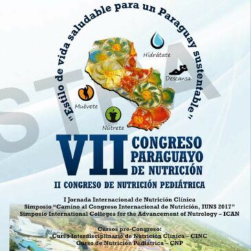 Los alumnos de la Carrera de Nutrición participan del VII Congreso Paraguayo de Nutrición y II Congreso de Nutrición Pediátrica