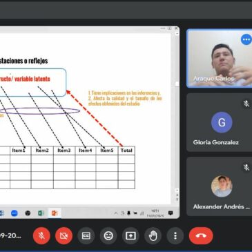 Segunda sesión CURSO DE VALIDACIÓN DE INSTRUMENTOS