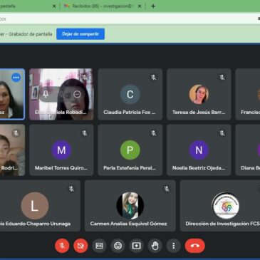 Participación de los Estudiantes de las carreras de Licenciatura en Nutrición y Licenciatura en Enfermería a la Convocatoria de la Dirección de Investigación para la reunión de los Semilleros de Investigación