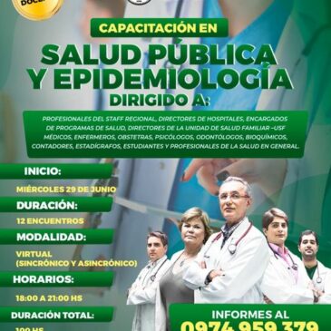 Plan de Capacitación – Curso en Salud Pública y Epidemiología