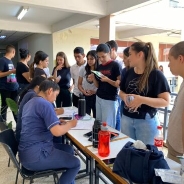 Jornada de Vacunación frente al Departamento de Bienestar Estudiantil