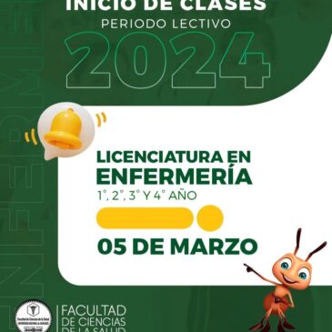 INICIO DE CLASES ENFERMERÍA