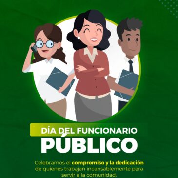 ¡Feliz Día del Funcionario Público!