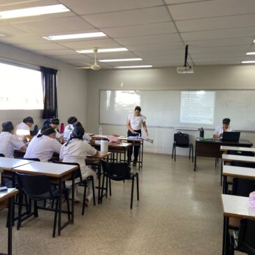 Socialización e inducción a las normativas legales vigentes dirigidas a estudiantes del 3°año.