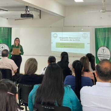 Segunda Reunión General de Docentes de la FCS