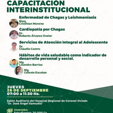 Jornada de Capacitación Interinstitucional
