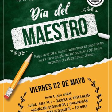 Festejamos el Día del Maestro en la FCS – UNCA!!