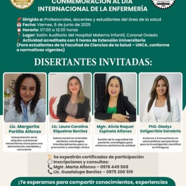 Celebramos el saber y la vocación al servicio de la salud!