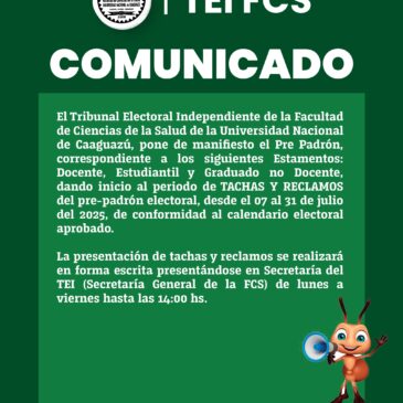 COMUNICADO TEI