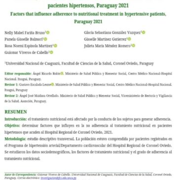 Publicación de Investigación