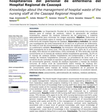 Publicación de Investigación