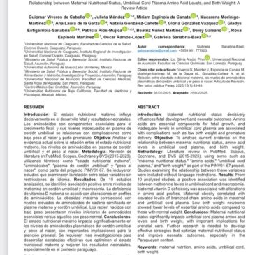 Publicación de Articulo Científico
