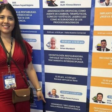 Participación en un Congreso Internacional de la Docente Investigador Odont. Julieta Méndez, llevado a cabo del 7 al 9 de agosto de 2025, en Cartagena, Colombia.