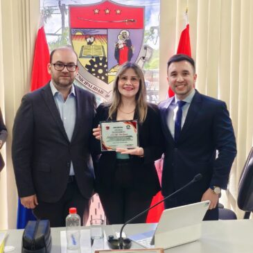 Reconocimiento de la Junta Municipal de Coronel Oviedo a la FCS