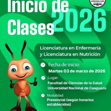 INICIO DE CLASES