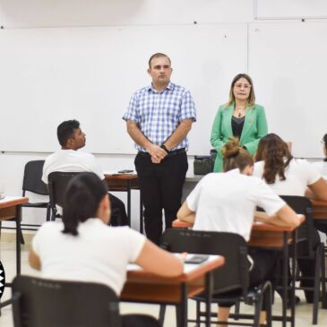Registros fotográficos de los postulantes del Examen Final