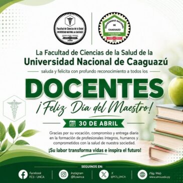 Feliz Día del Maestro!!