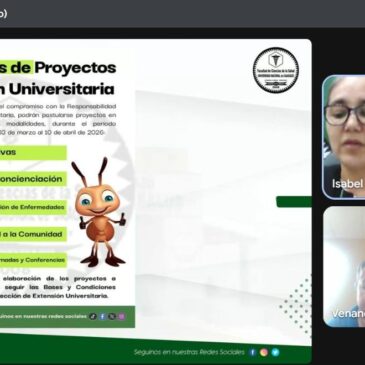 Jornada de Socialización del Primer Periodo de Ventana para la Postulación de Proyectos de Extensión Universitaria