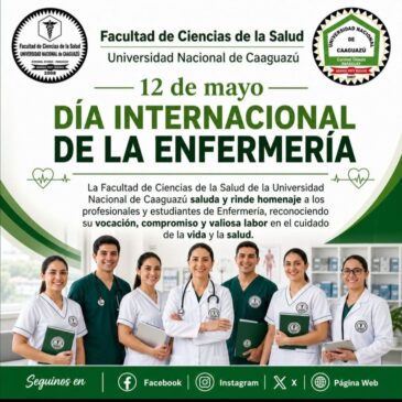 Feliz Día Internacional de la Enfermería